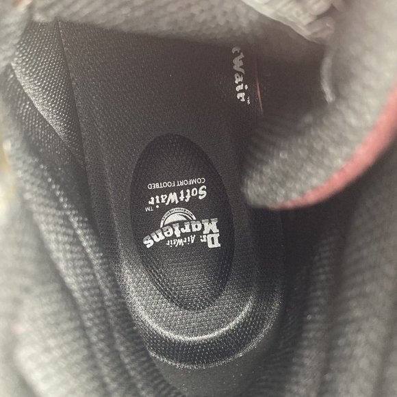 Dr Martens Women's Boots Rozarya II Oxblood Canvas Shoes Size US 10 EU 42 NEW - Picture 12 of 12